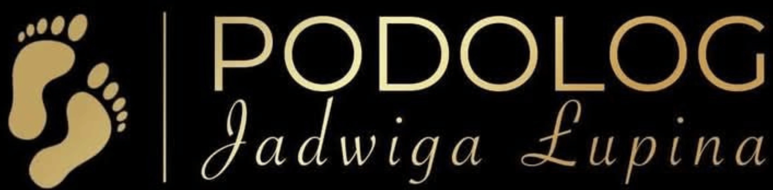 Logo gabinetu podologicznego Jadwiga Łupina w Zabrzu